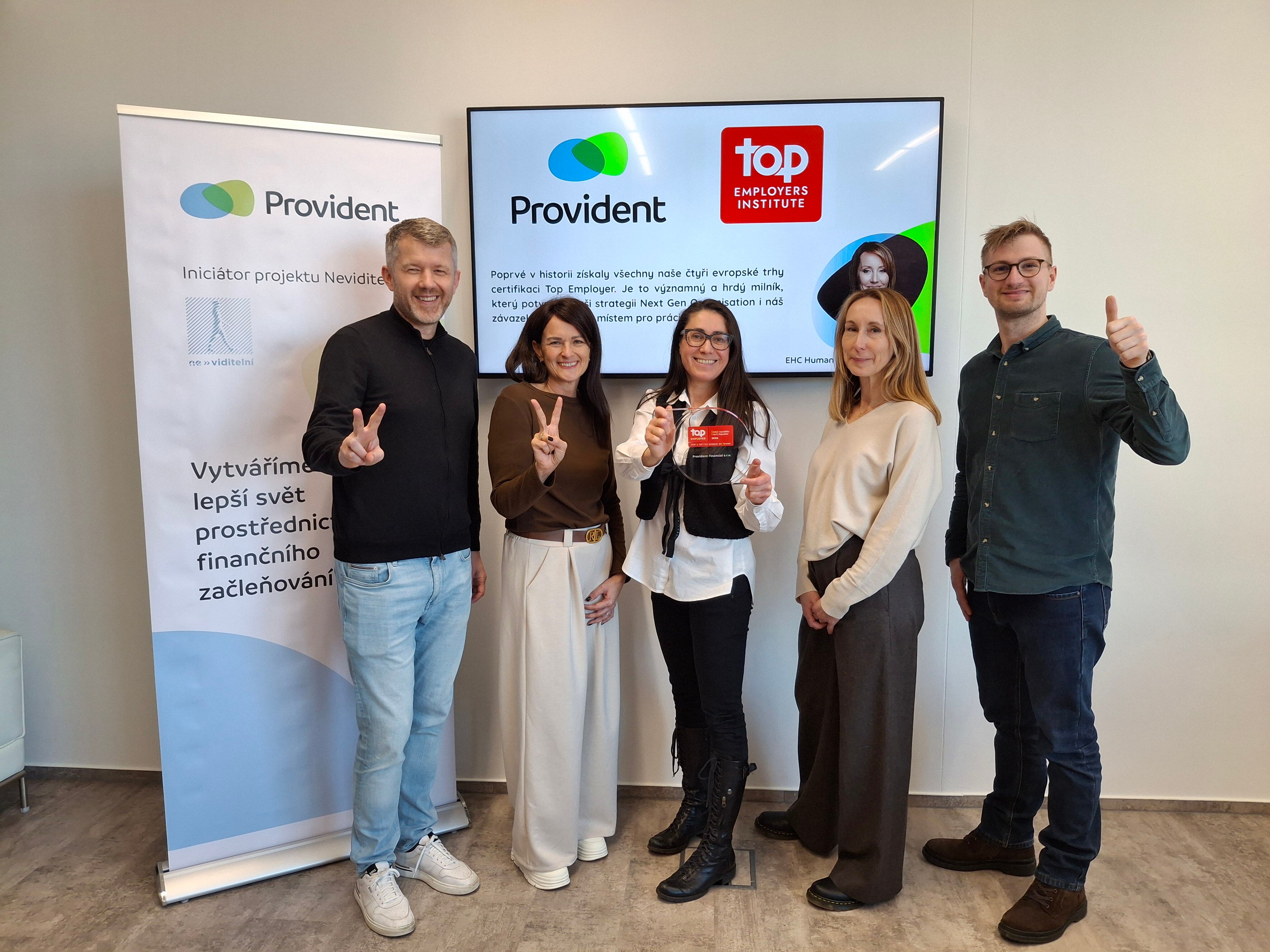 Jsme TOP EMPLOYER 2026🏆