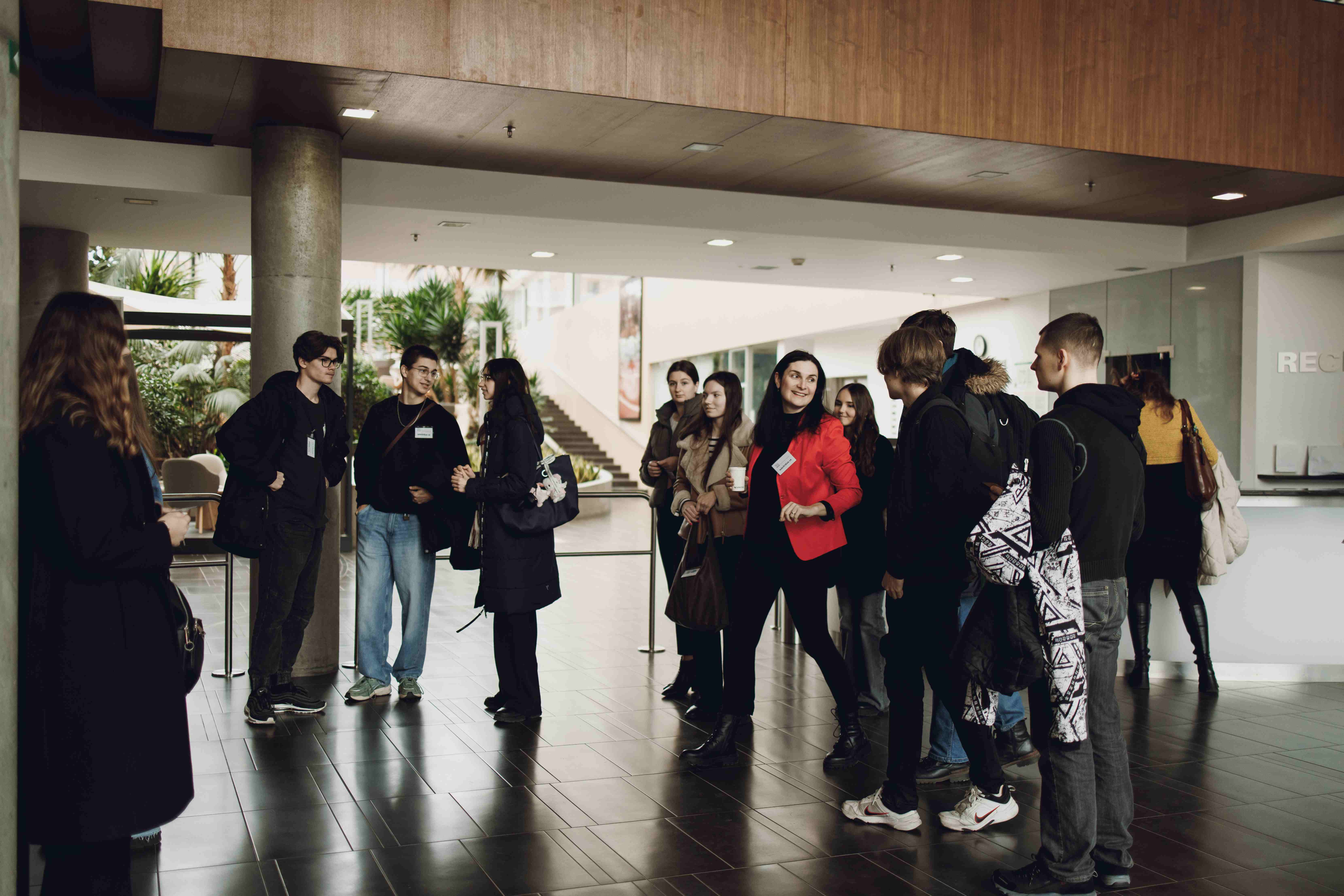 Pořádáme exkurze pro studenty u nás na centrále