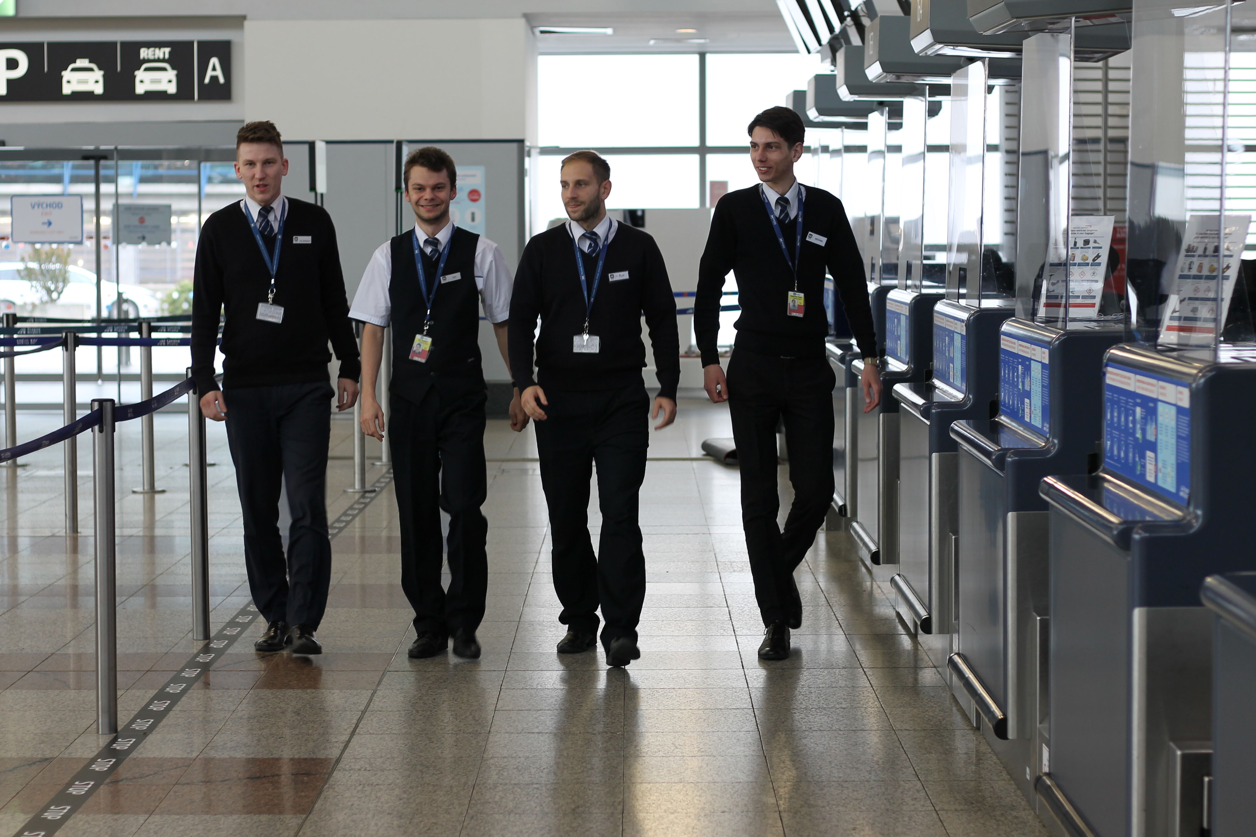 Tým Check-in agentů