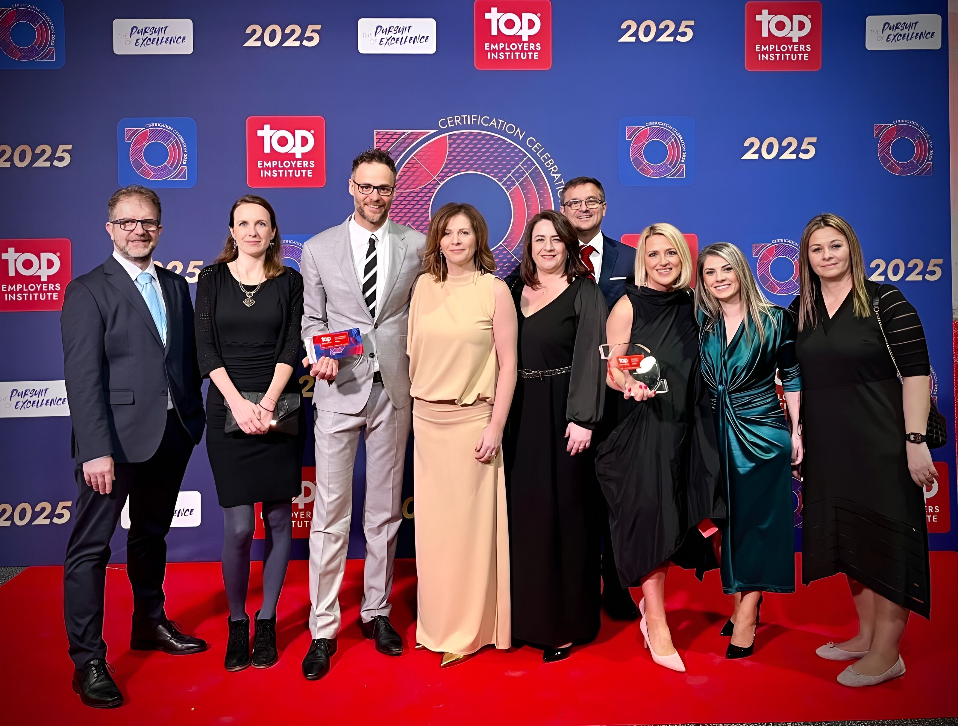 Ocenění Top Employer 2025