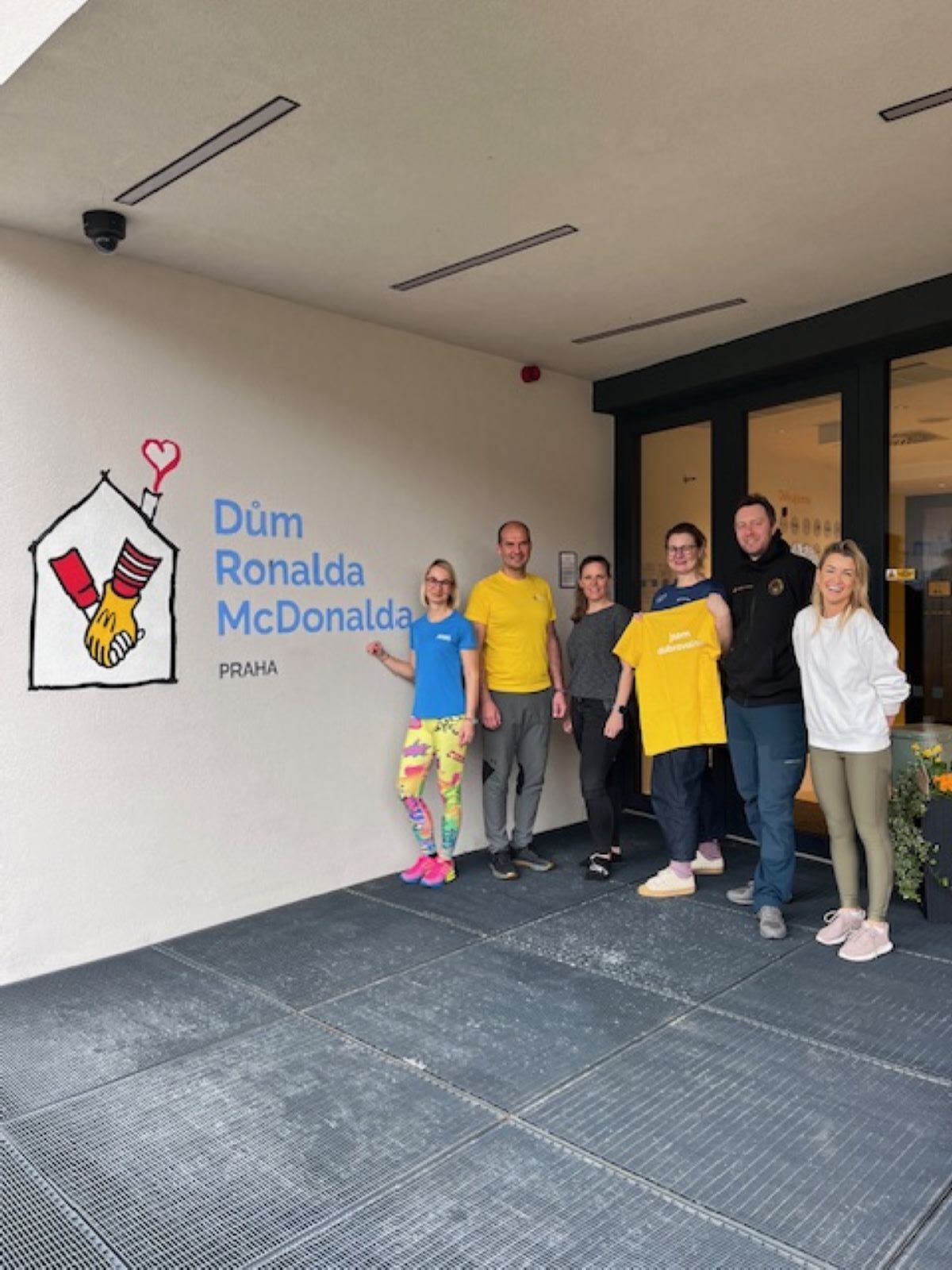 Vypomáháme v domě Ronalda McDonalda