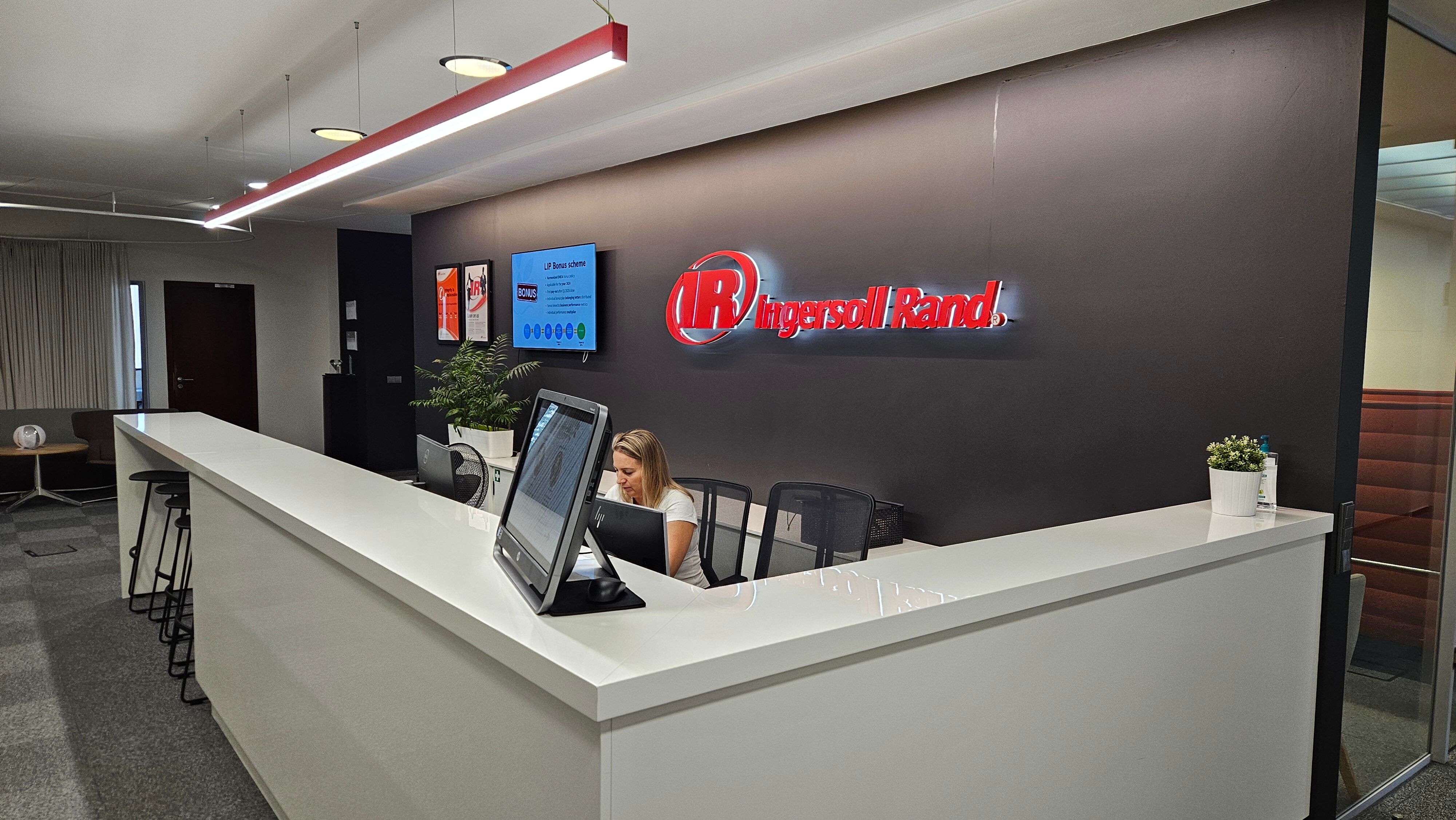 Main reception area