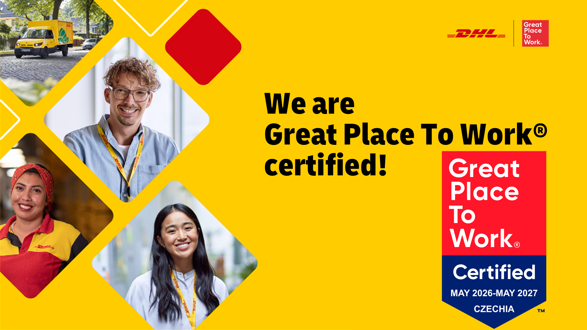 We are Great Place To Work® certified!