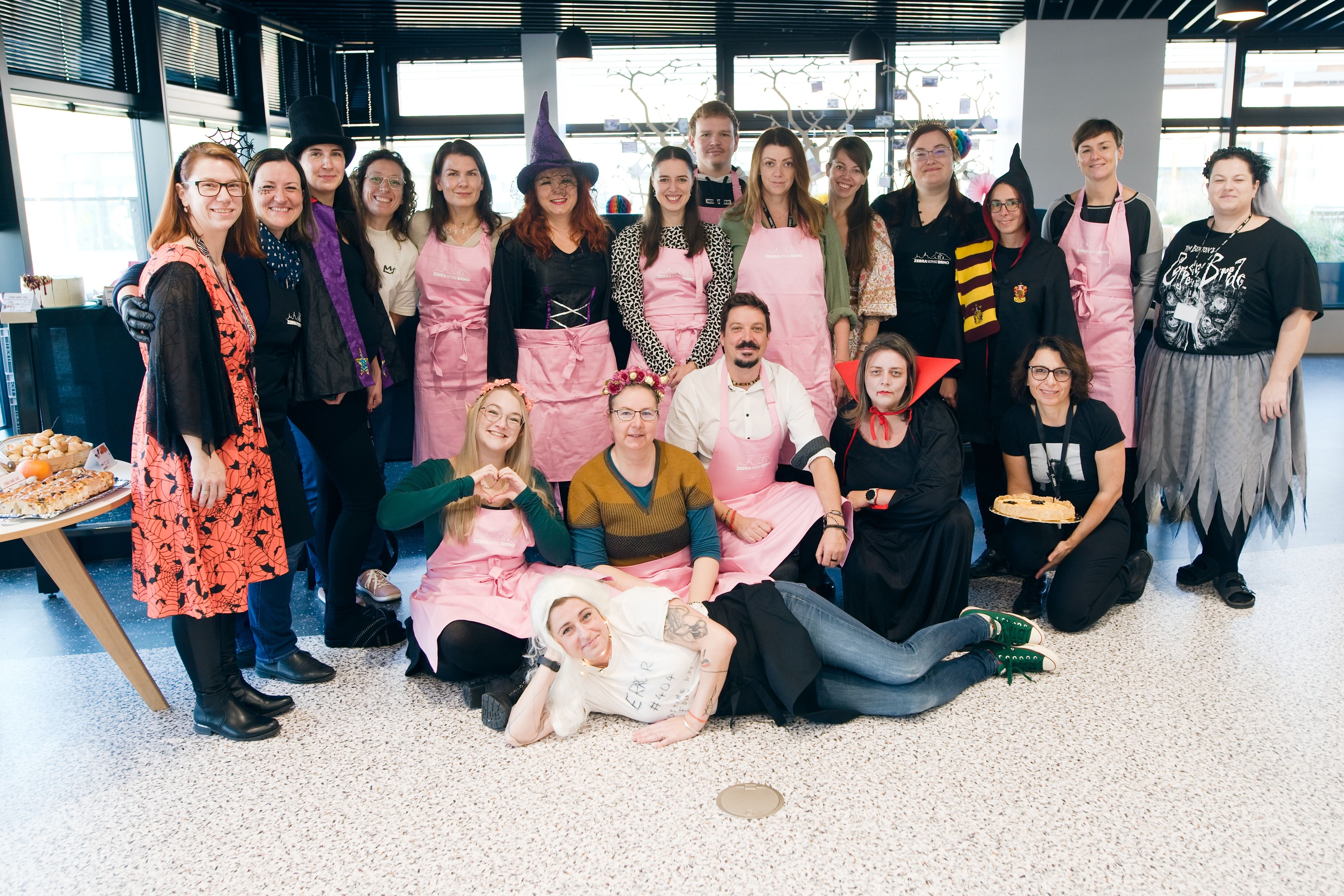 Halloweenský Bake Sale 