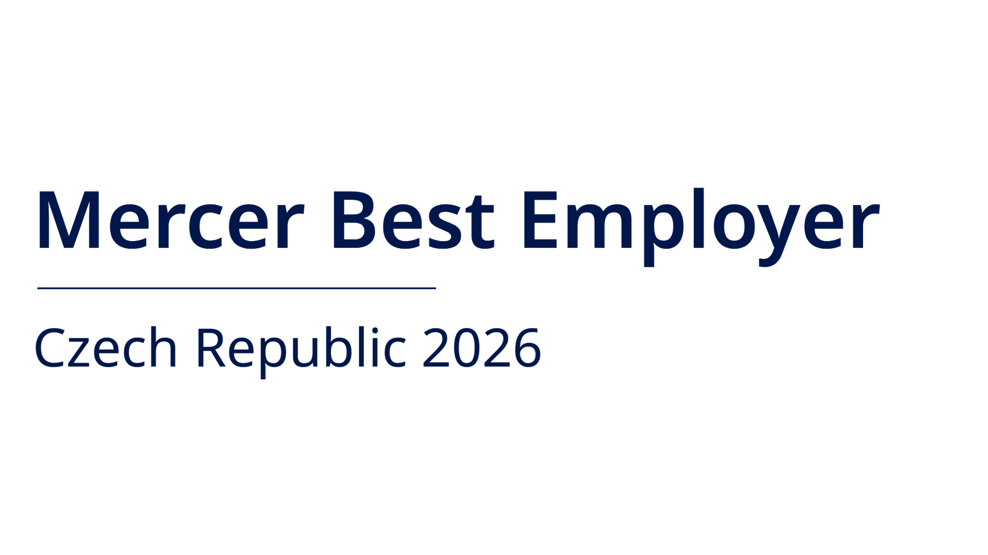 V roce 2026 se pyšníme krásným oceněním