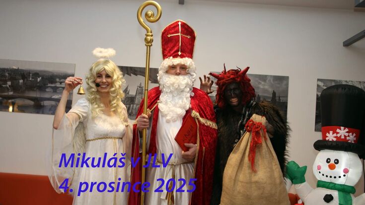 Děti našich zaměstnanců se každý rok těší na Mikuláše, anděla a čerta (i když na toho čerta o trochu méně :)