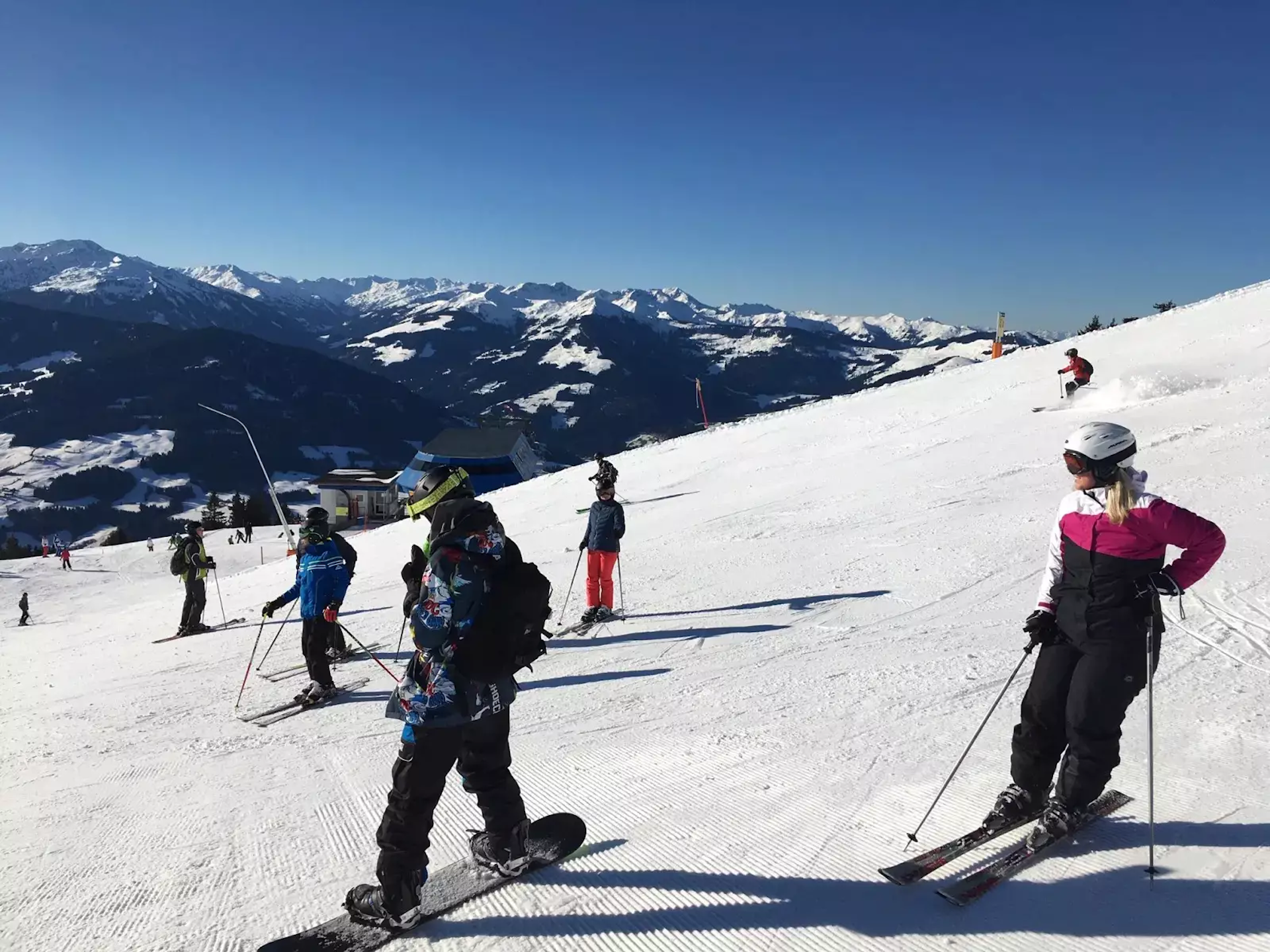 CloverDX Skiing in Alps